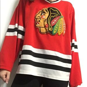 Hockey jersey, kids large fits women’s small